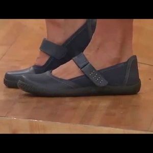 Black Orthaheel  Sara Mary Janes